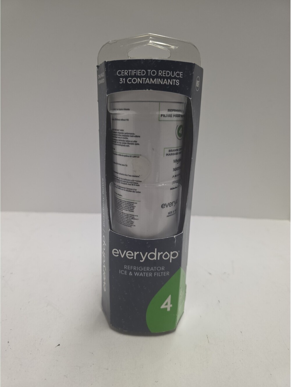 EveryDrop PUR Whirlpool Refrigerator Ice Water Filter 4 (EDR4RXD1) OEM